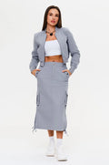 Bomber & Skirt Set