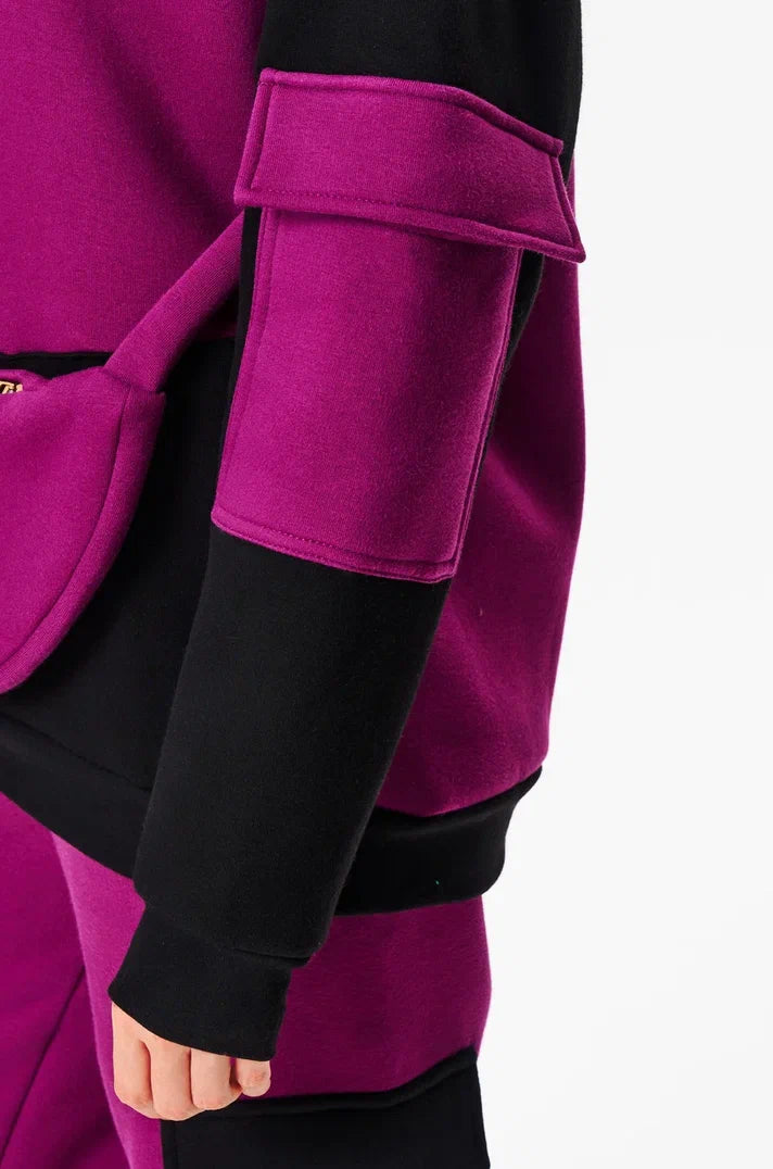 Fleece Lined Suit with Integrated Pouch