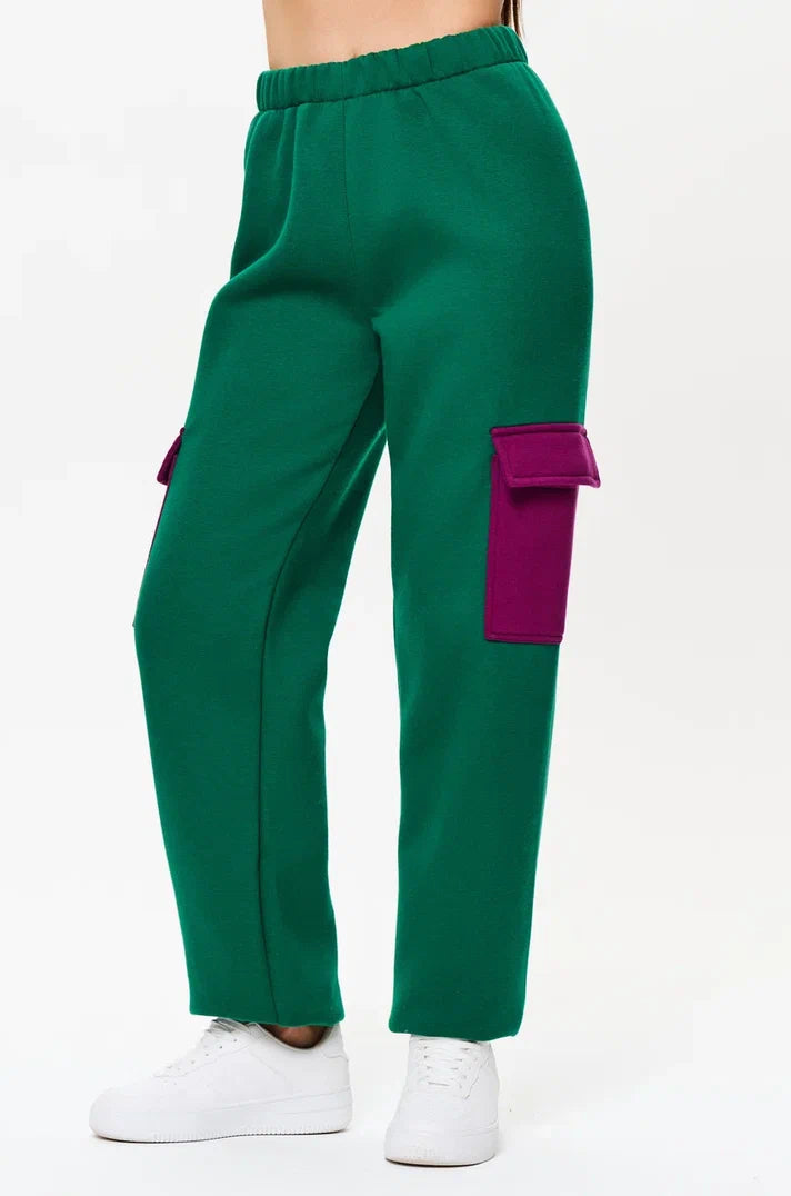 Fleece Lined Suit with Integrated Pouch