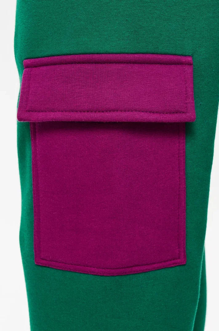 Fleece Lined Suit with Integrated Pouch