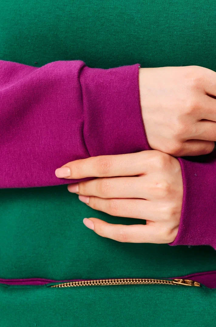 Fleece Lined Suit with Integrated Pouch