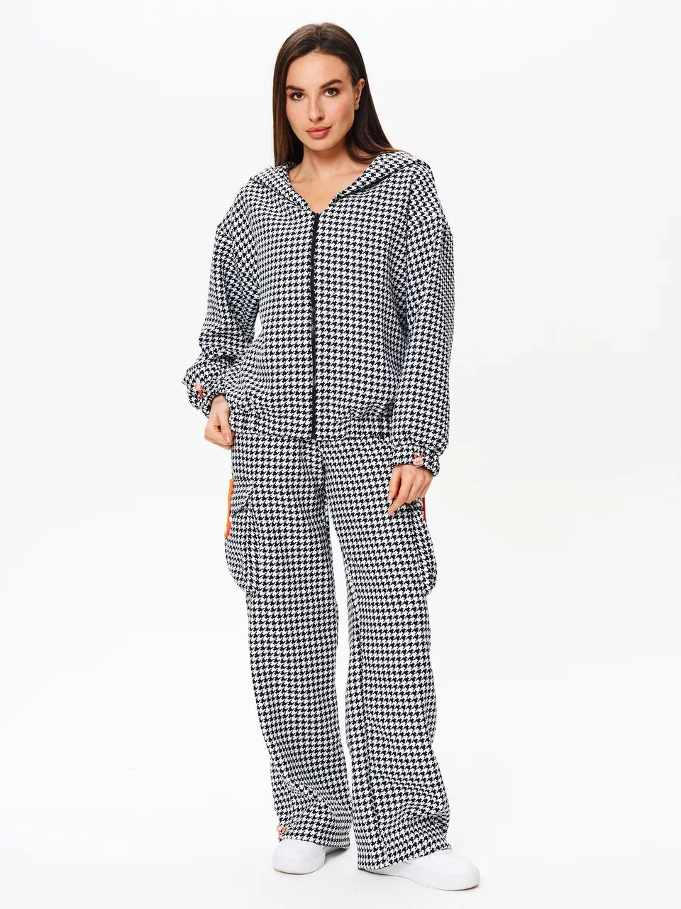 Jacket & Pants Set with Hood