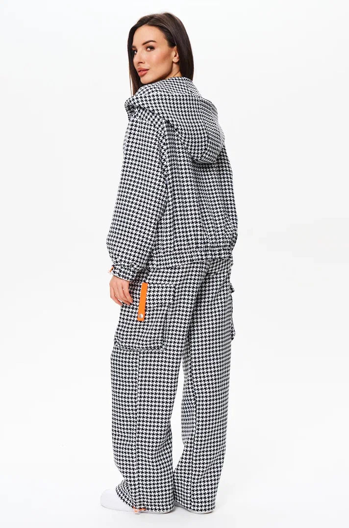 Jacket & Pants Set with Hood