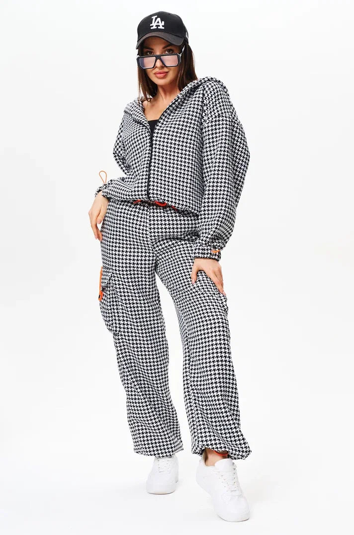 Jacket & Pants Set with Hood