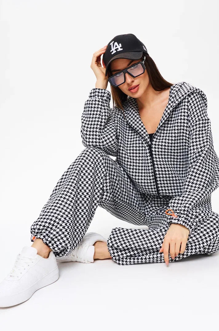 Jacket & Pants Set with Hood